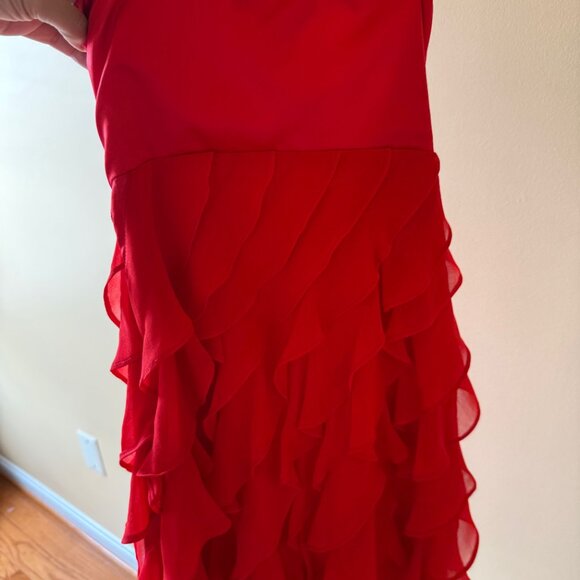 ARDEN B Layered Ruffle Cocktail Dress Sz Small - Picture 5 of 5